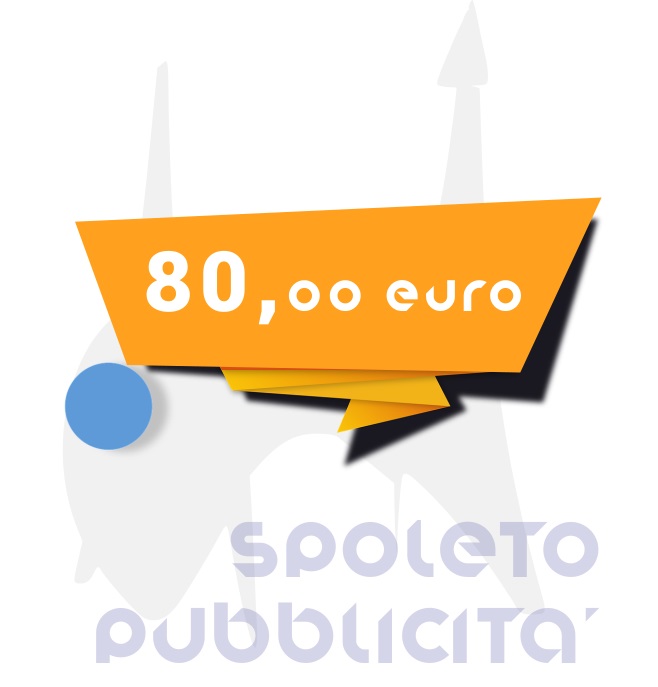 tariffe spoleto pubblicità 80 euro
