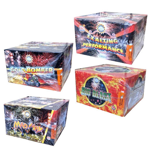 Batteria fuochi artificiali spoleto 400 colpi